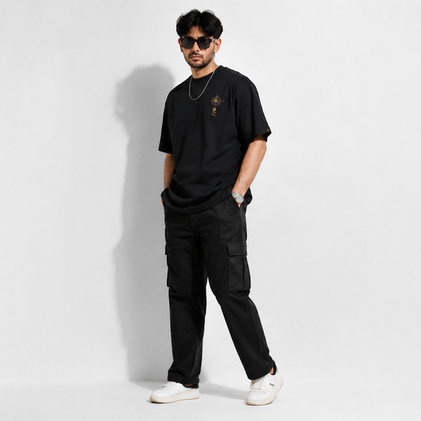 Drapes Dragon fly oversized t shirt