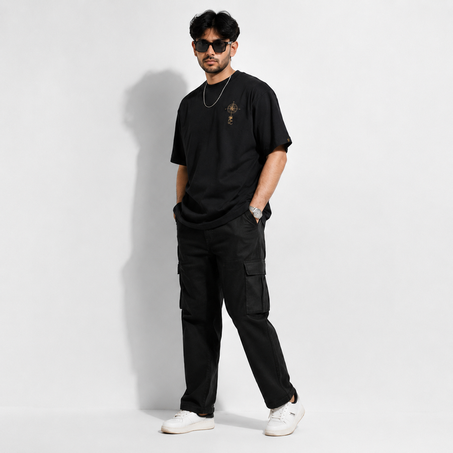 Drapes Dragon fly oversized t shirt